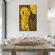 Tablou vertical in stil Gustav Klimt