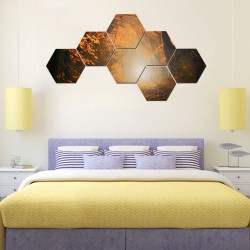Set hexagonal Toamna 03
