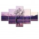 Multicanvas Purple tree